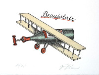 Beaujolair - Jiří Slíva - grafika - volný list